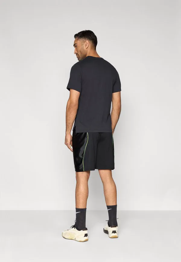 Спортивные шорты в стиле y2k Jordan, Black/Luminous Green — фото 3