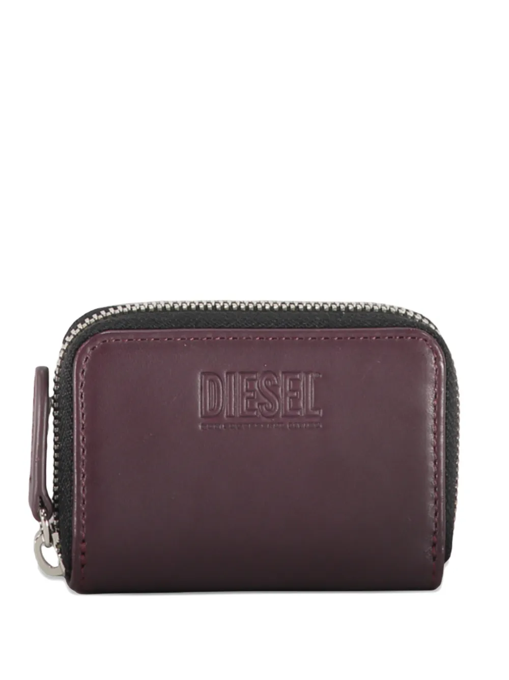 

Тисненый кошелек на молнии Diesel, фиолетовый