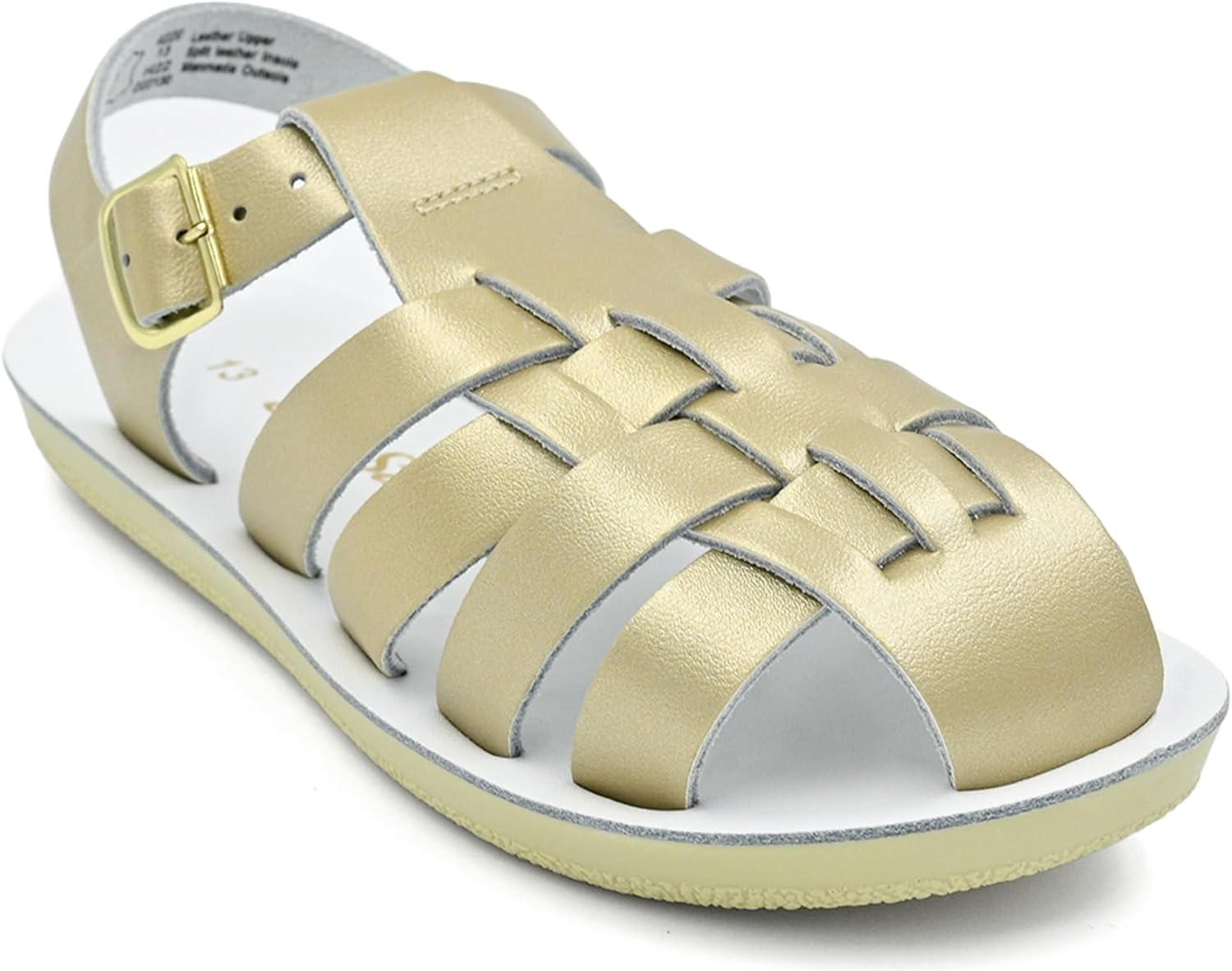 

Кожаные сандалии для малышей Sun-San Sailor Salt Water Sandals, золотой