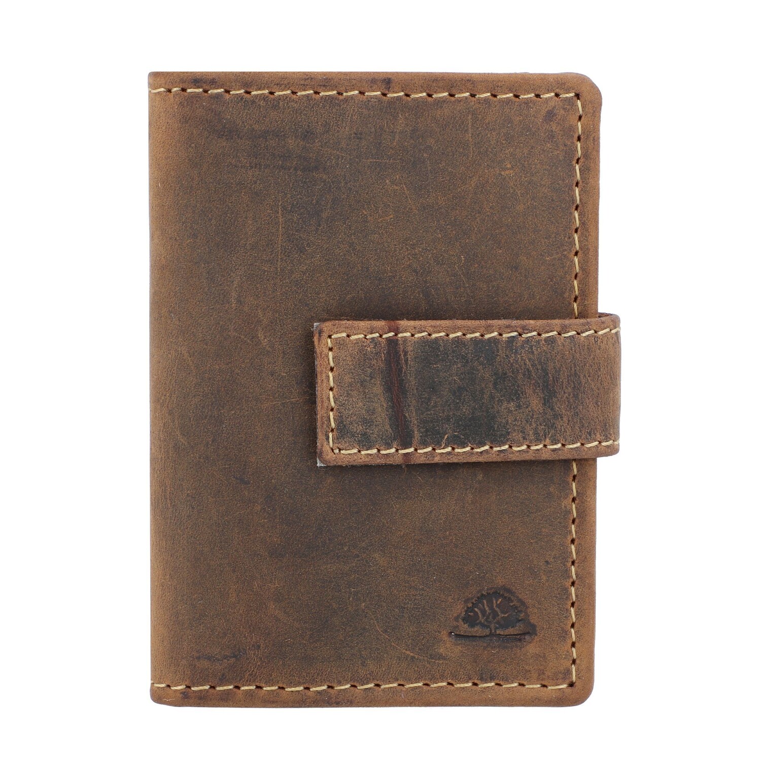 

Кошелек Greenburry Vintage RFID Leder 7 см, коричневый