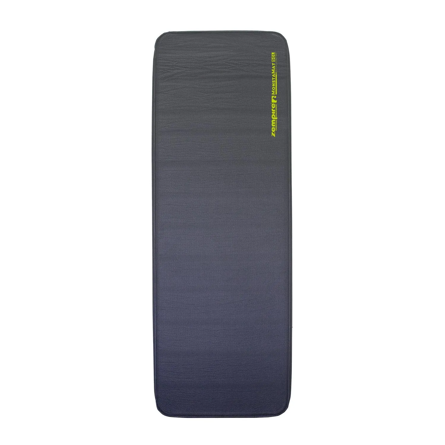 

Надувной матрас Monstamat одноместный Zempire, Charcoal/Acid Green