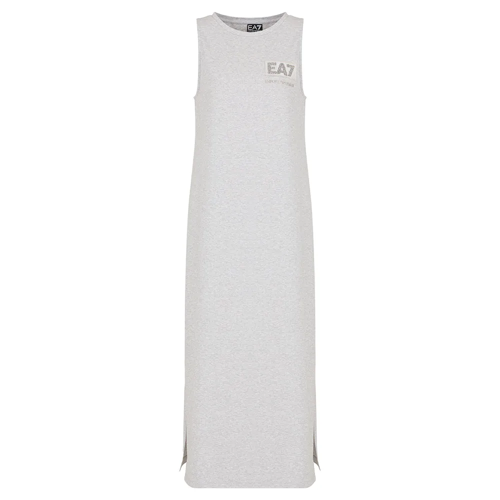 

Платье EA7 EMPORIO ARMANI 7W000180_AF12484 sleeveless midi, серый
