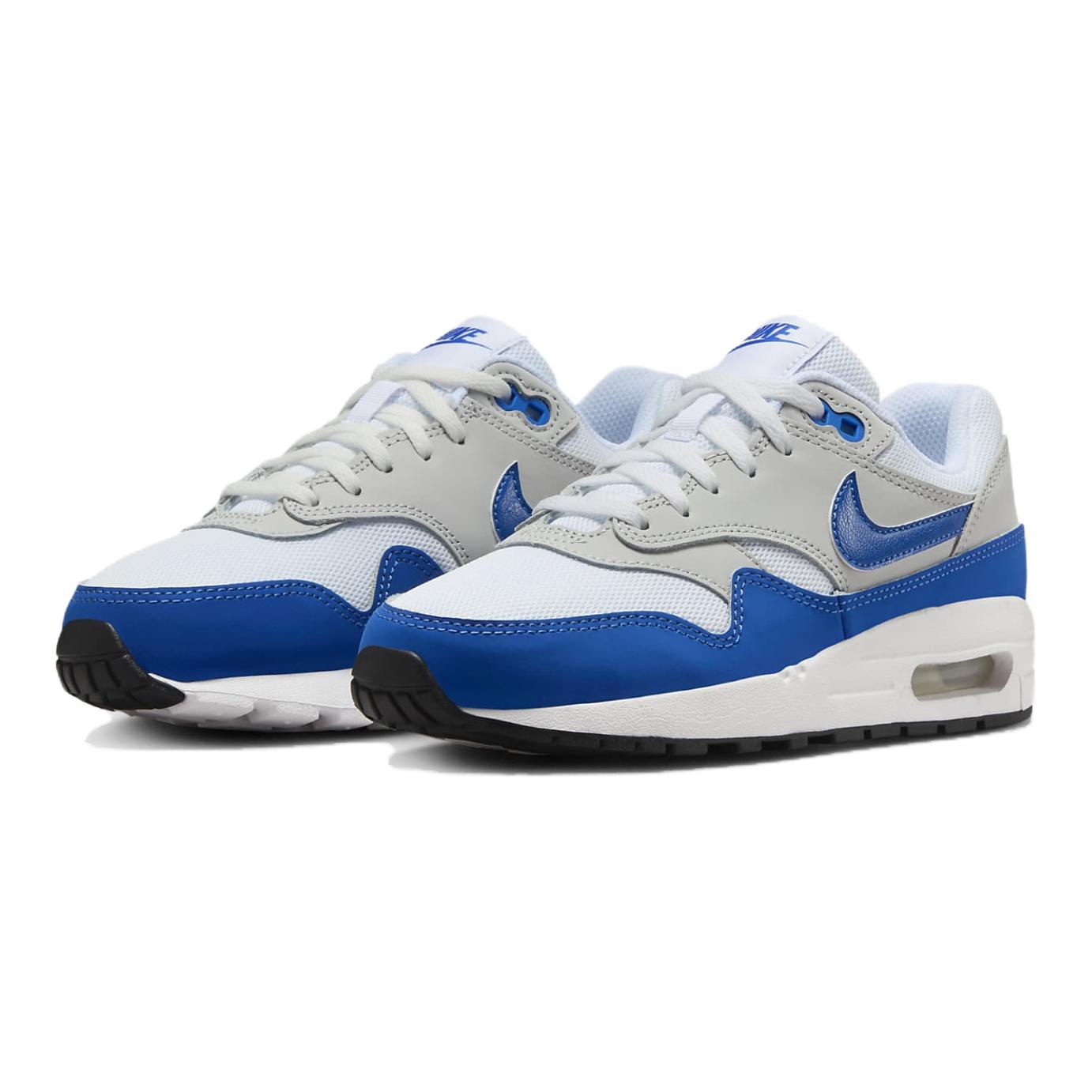 Nike Air Max 1 Royal 2024 GS, бело-синий — фото 3