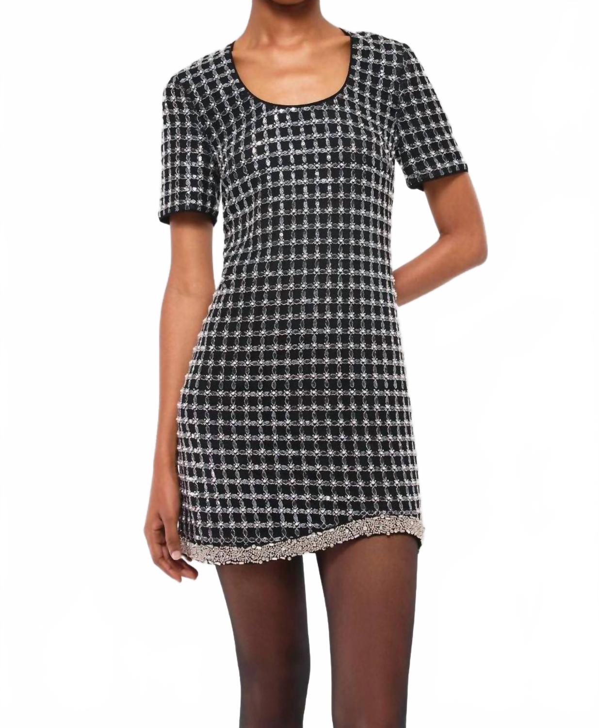 

Вивалье Мини-платье в черном цвете SIMKHAI