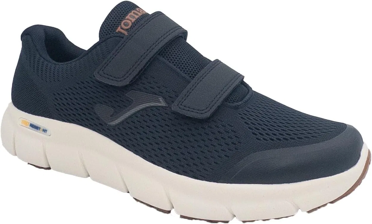 Мужские кроссовки Joma CZENS2403V Zen 2403V с широкой подошвой из нейлона, изготовленные из пеноматериала с эффектом памяти, на липучке, с противоскользящим покрытием, модель 28283, Blue — фото 2