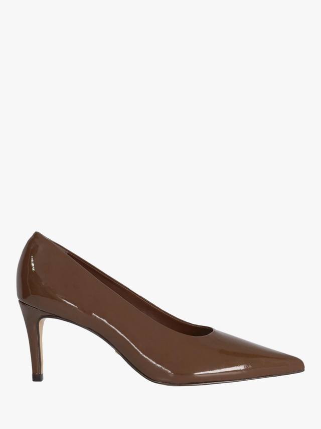 Кожаные туфли-лодочки с острым носом Aspiring Dune London, Brown