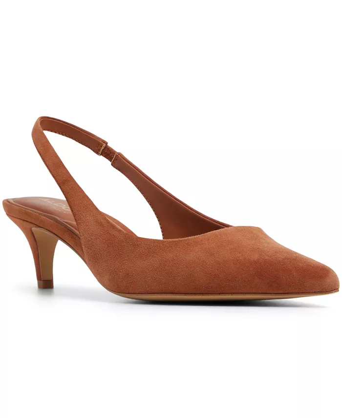 Женские туфли Leane на каблуке с ремешком на пятке ALDO, коричневый