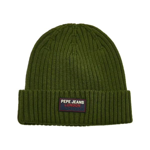 

Шапка Hayes с добавлением шерсти Pepe Jeans London, зеленый