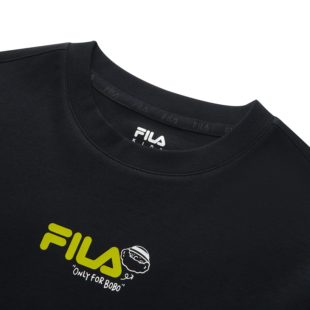 Футболка свободного кроя для детей FILA KIDS, P-NV Legend Blue — фото 4