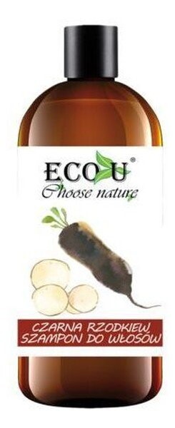 

Eco-U, Шампунь для волос из черной редьки, 500 мл