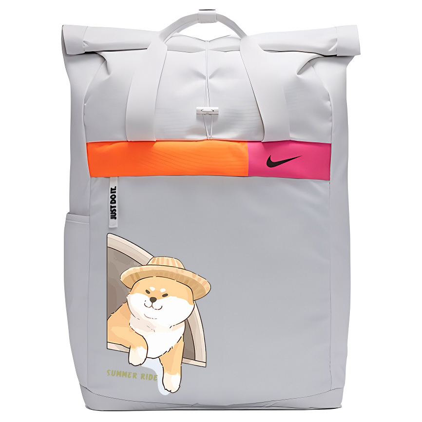 

Nike Тканевый рюкзак с принтом унисекс белый, White