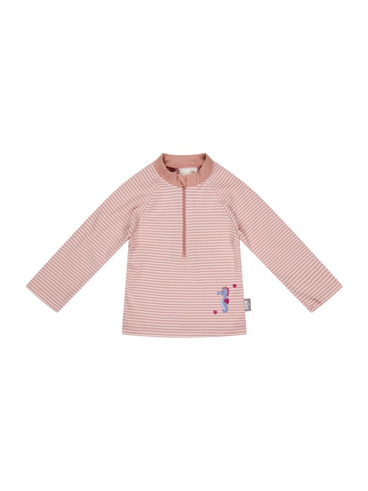 

Sterntaler Купальная рубашка с длинными рукавами и принтом в виде морских коньков, светло-розового цвета