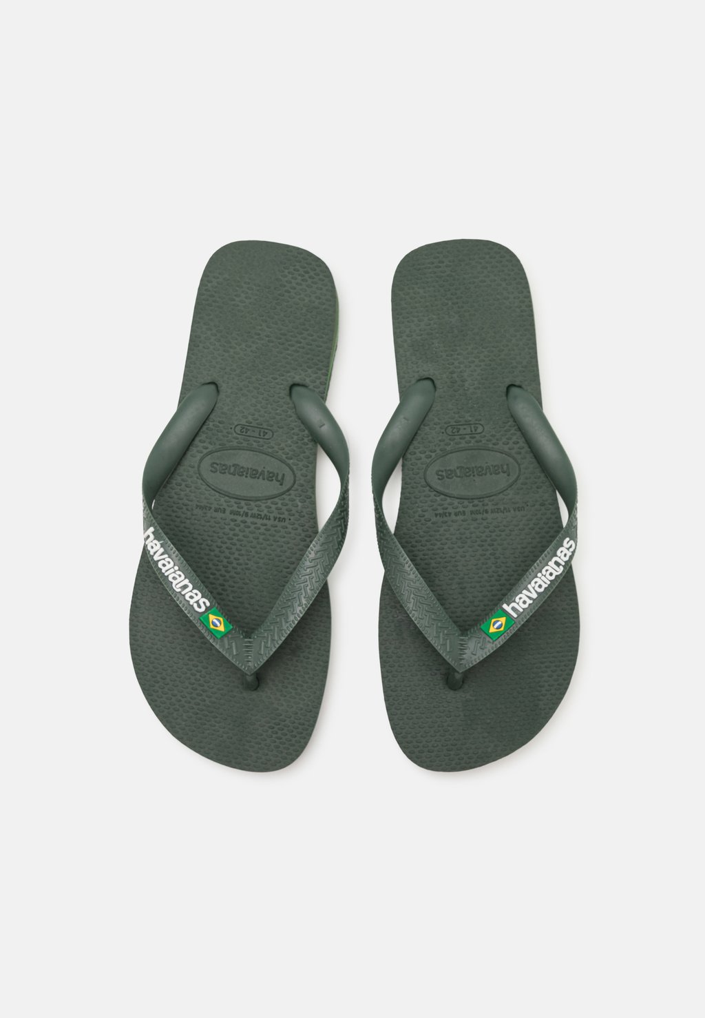 

Шлепанцы BRASIL LOGO UNISEX Havaianas, цвет olive green