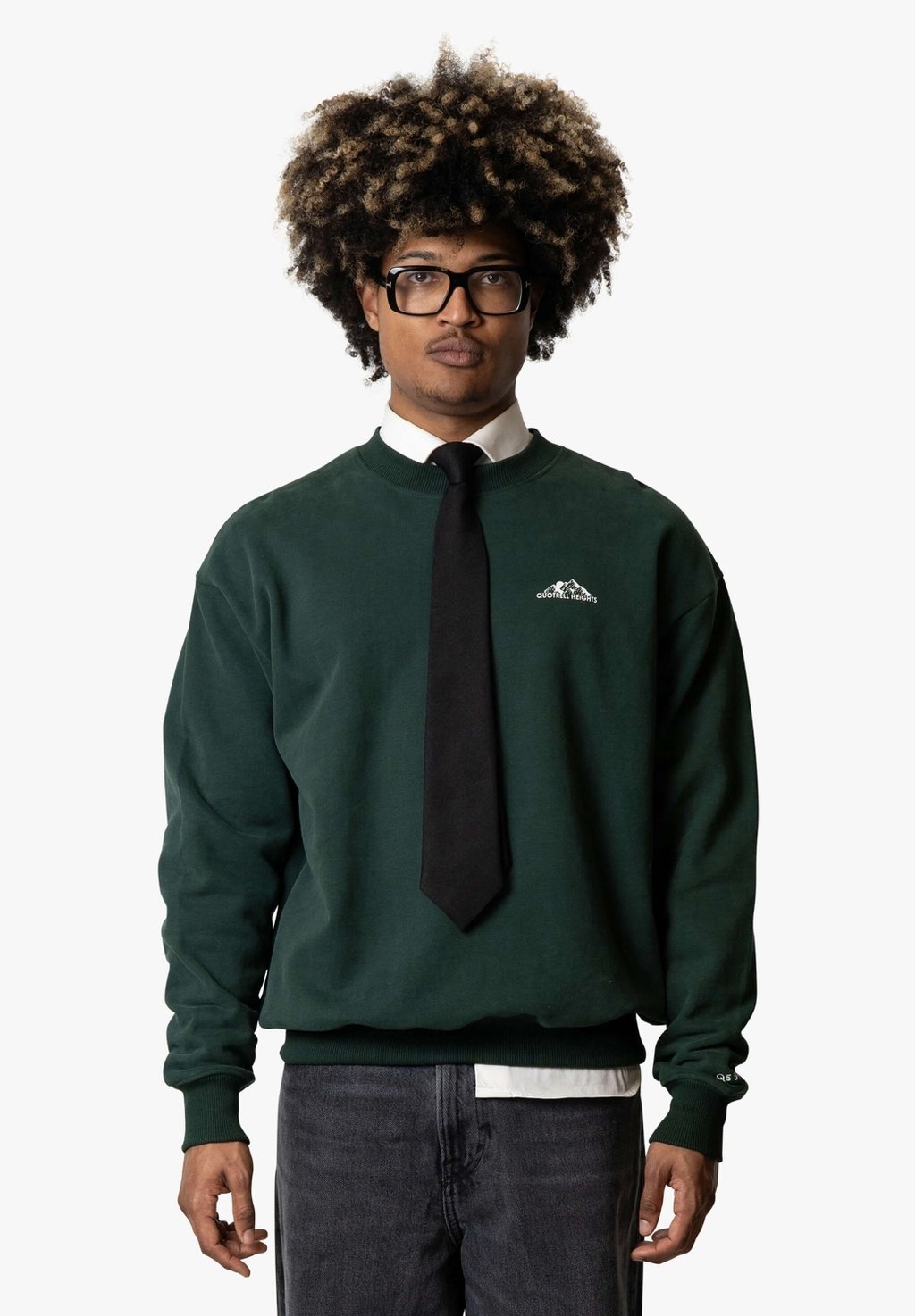 

Толстовка HEIGHTS CREWNECK Quotrell, темно-зеленый