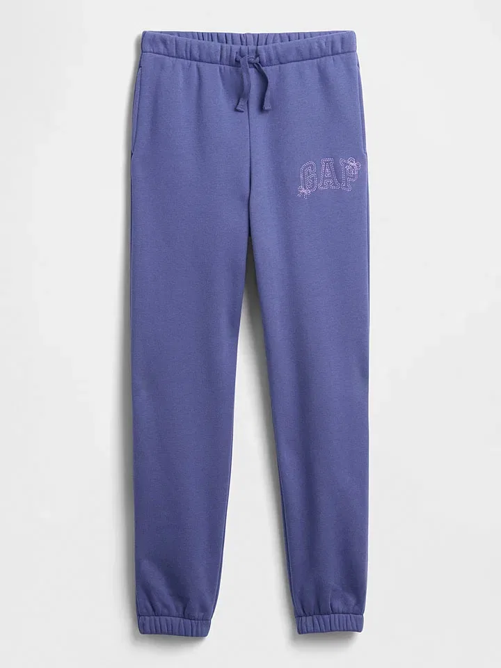 Спортивные штаны на завязке, GAP, сиреневый