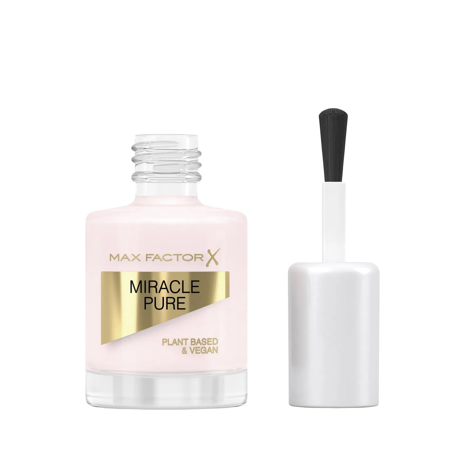 Веганский лак для ногтей «Miracle Pure Nail Colour 205 Nude Rose» от Max Factor, 12 мл Max Factor, Mf Miracle Pure Nail Colour 205 — фото 2
