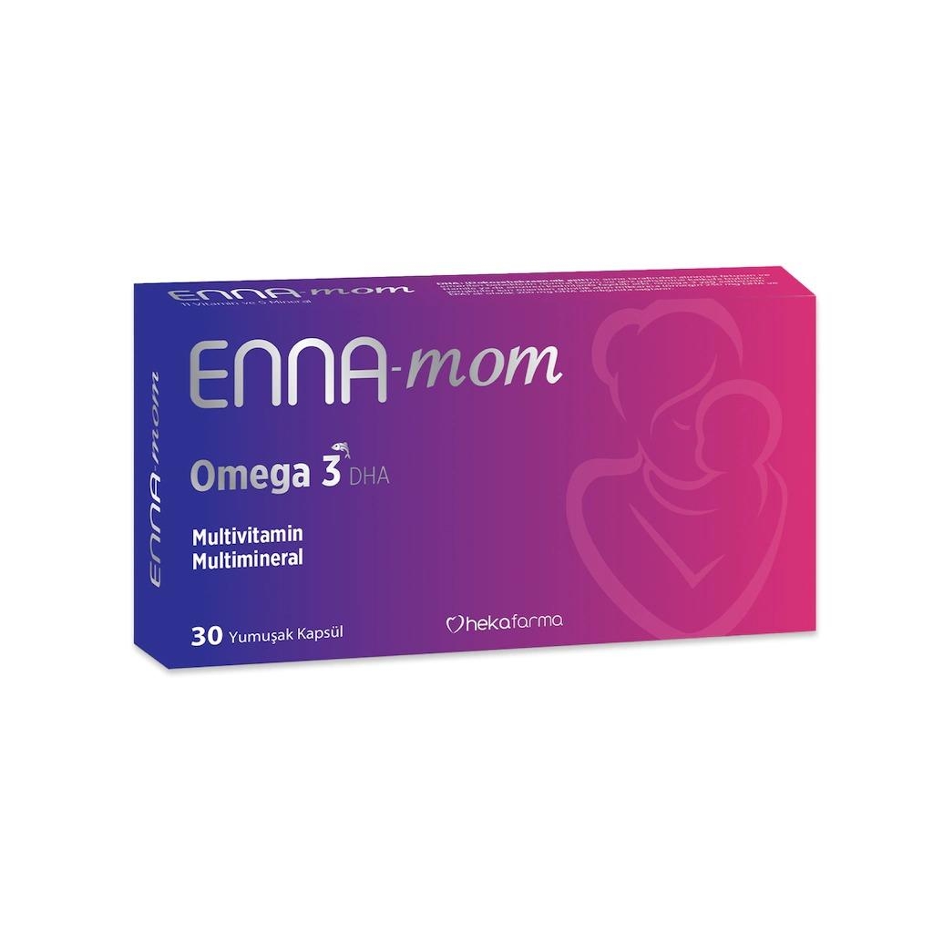 

Enna-Mom Omega 3 Мультивитаминный минерал 30 капсул THENDOJEN