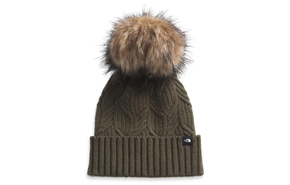 

THE NORTH FACE Шапка женская серо-зеленая
