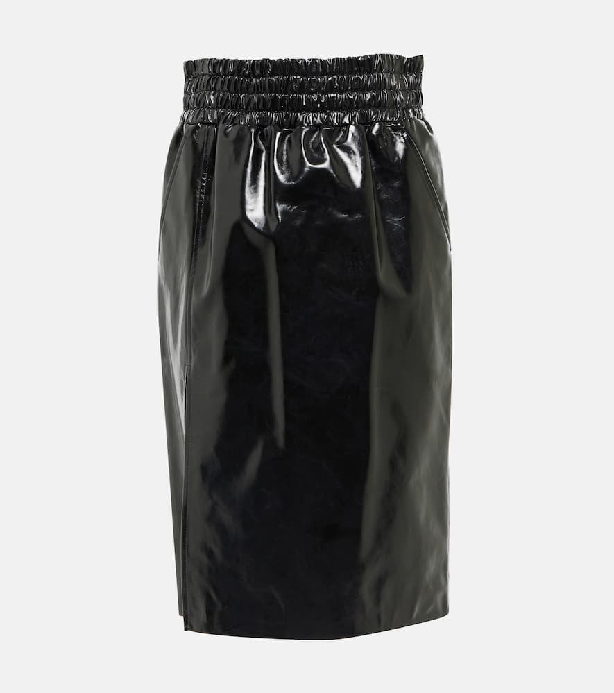 

Кожаная юбка миди Tom Ford, Black