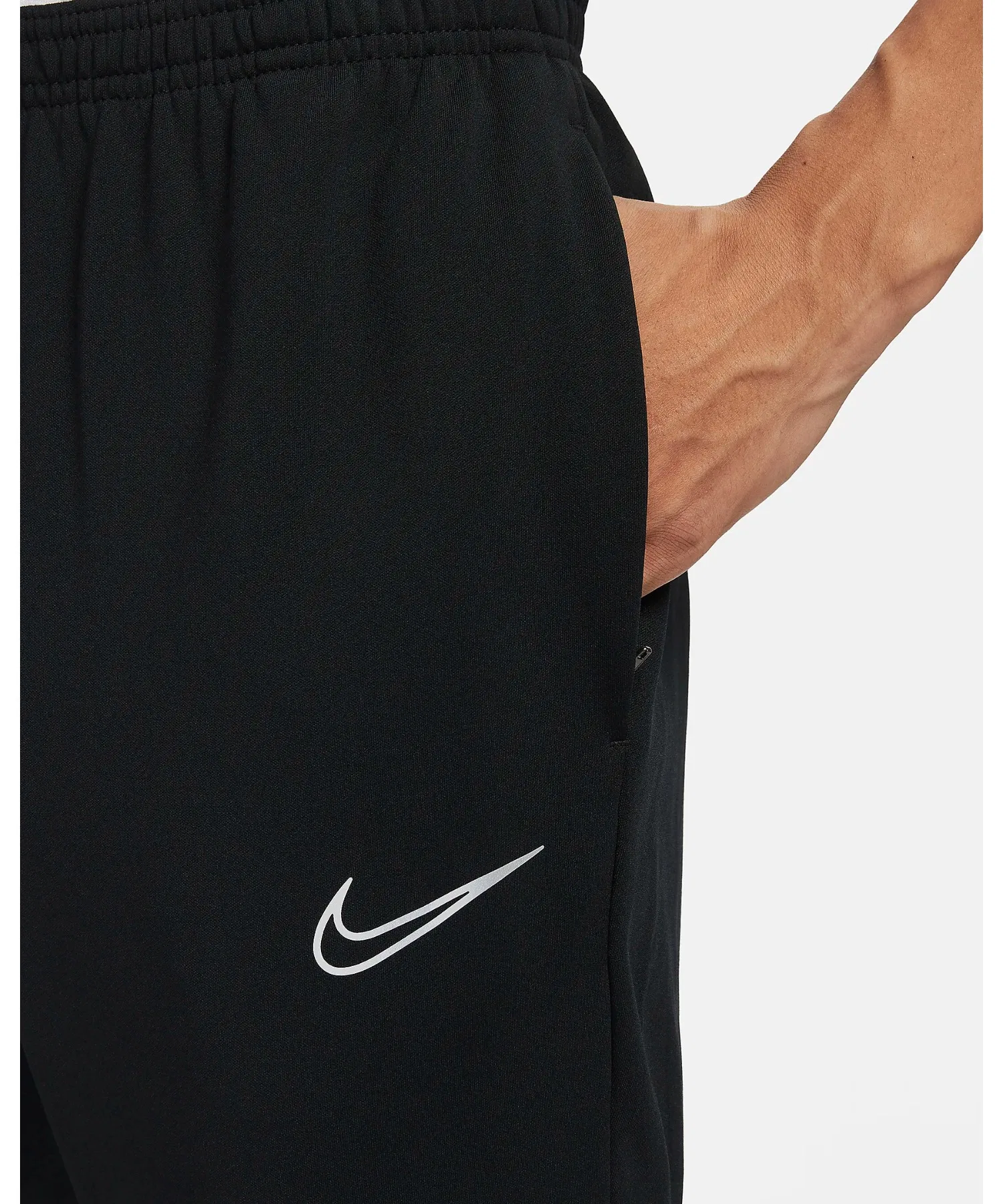 Мужские спортивные брюки NIKE Therma-FIT Academy серые — фото 4