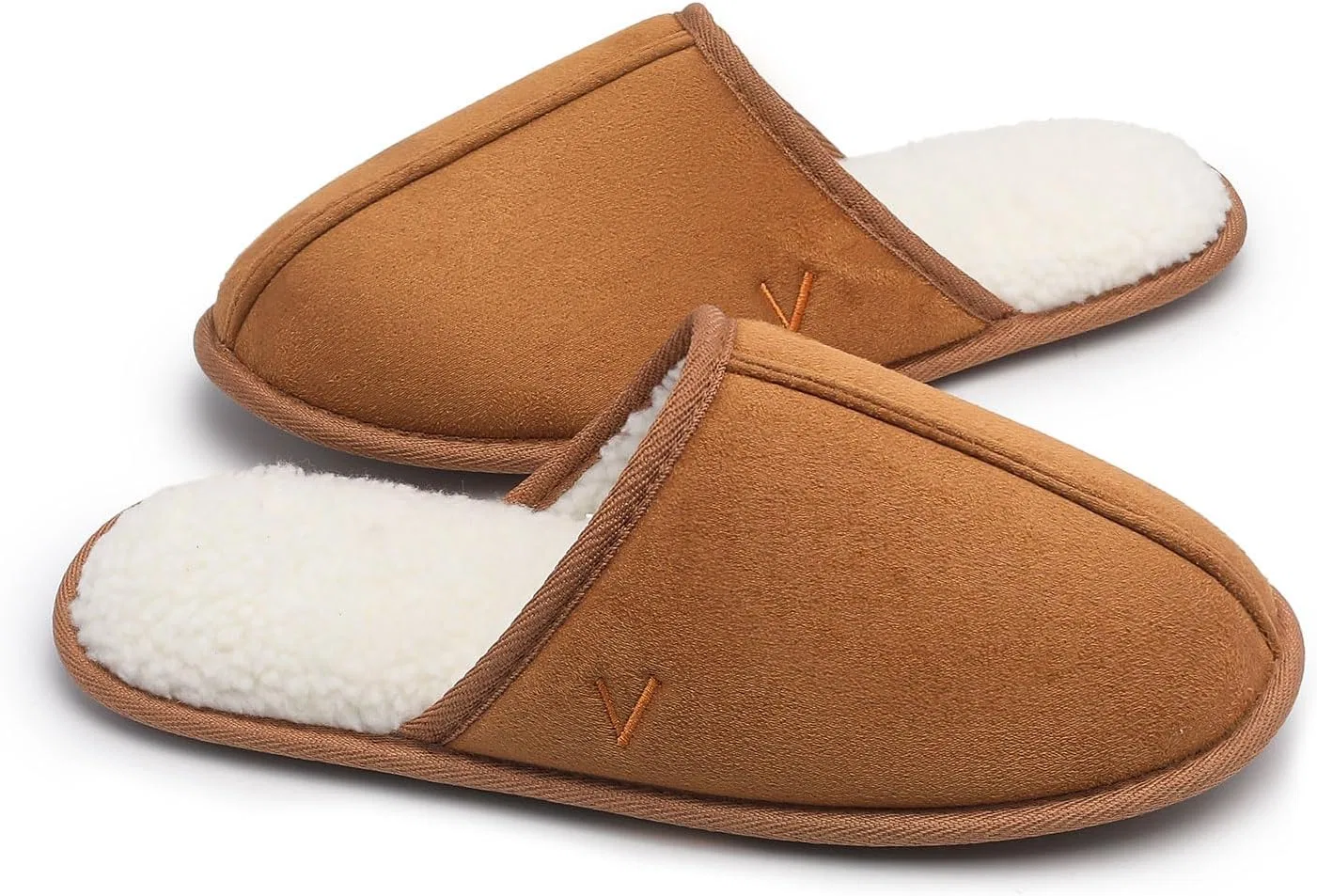 Тапочки с эффектом памяти, Men's, коричневый (замша) JULIE FERRARO