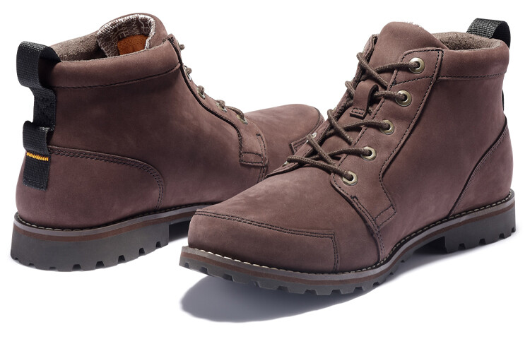Мужские ботинки Timberland Earthkeeper на низком каблуке, темно-коричневый — фото 4