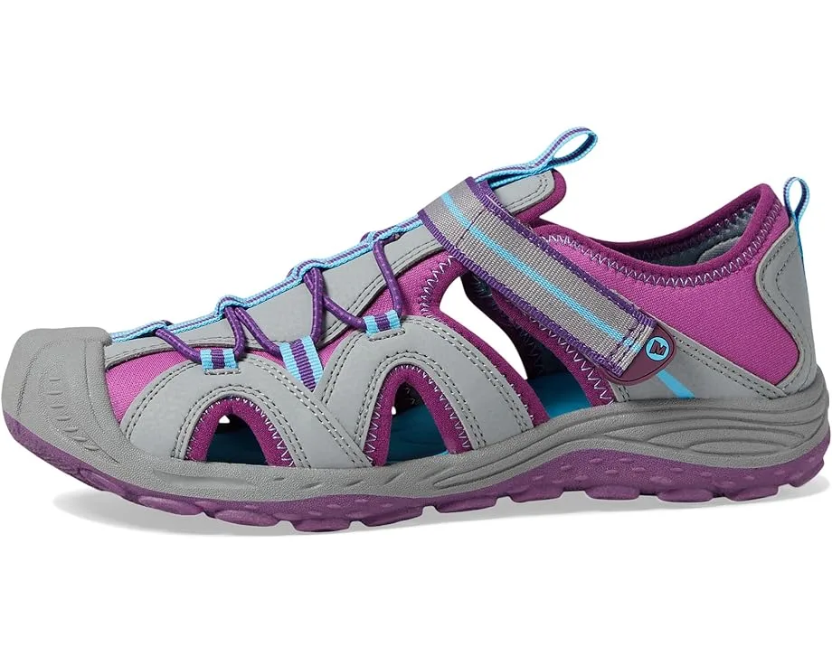 Сандалии Merrell Kids Hydro 2 (Toddler/Little Kid/Big Kid), Grey/Berry — фото 4