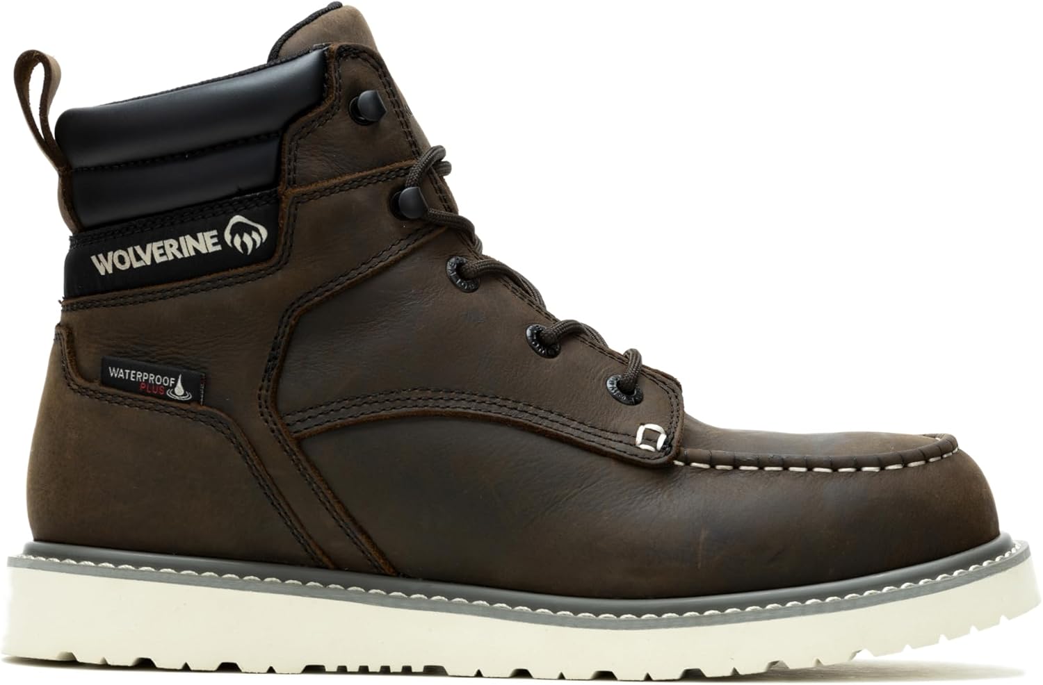

Мужские ботинки Wolverine Trade Wedge 6 с мыском Мок Тоу и стальным носком, коричневый