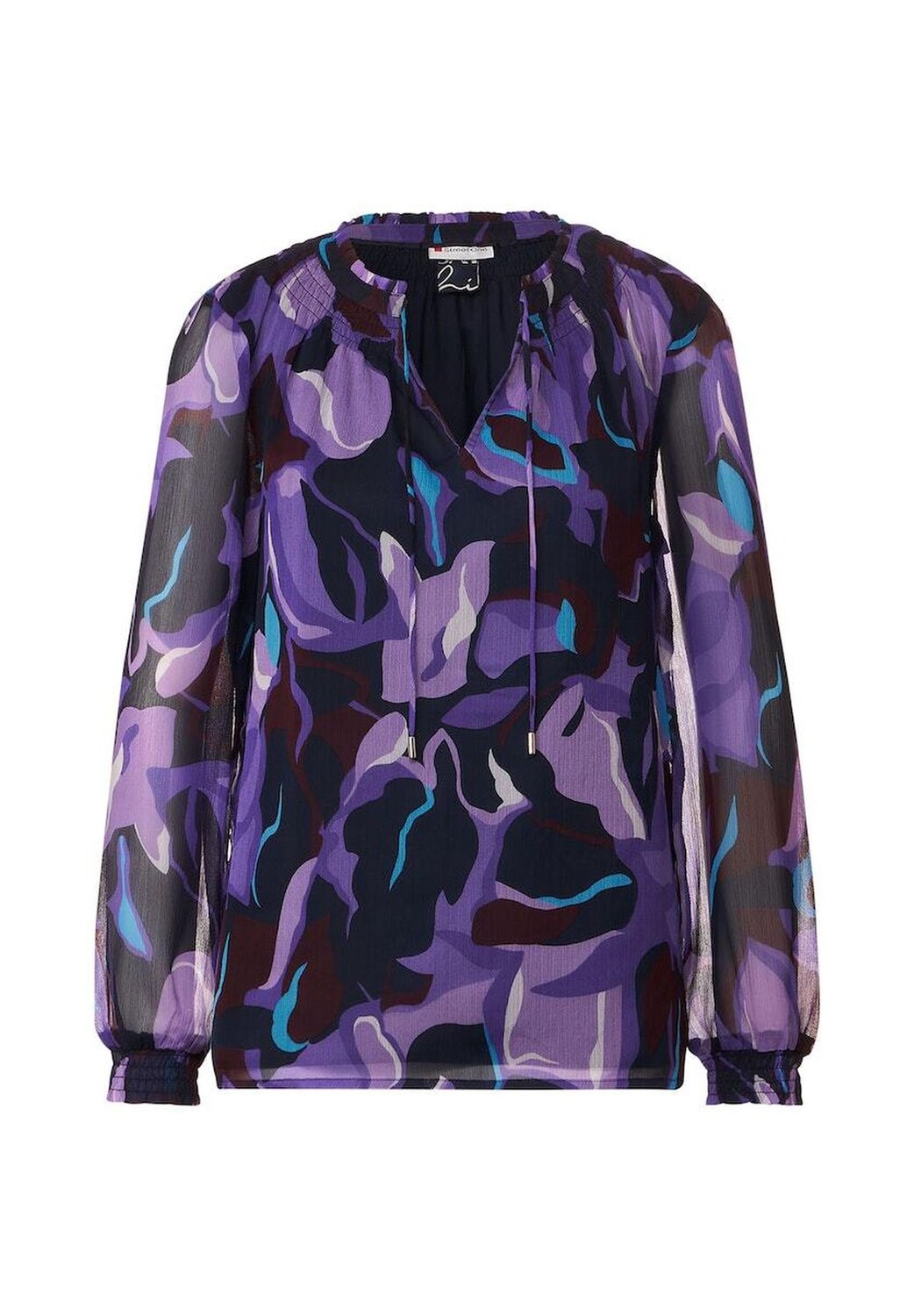 

Блузка с длинными рукавами Street One, цвет Lupine Lilac