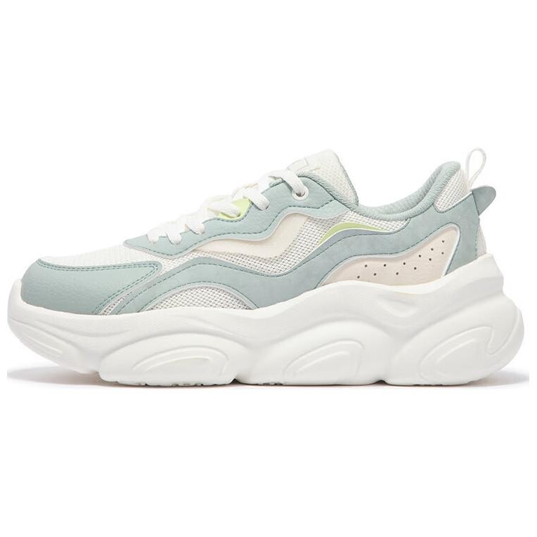 

Кроссовки Cute Paw Series Lifestyle женские с низким верхом Feather White/light Smoky Green 361°