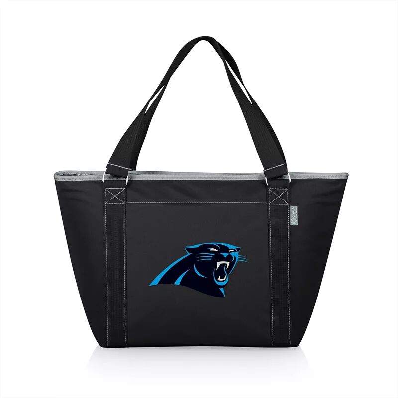 

Черная большая сумка-холодильник Picnic Time Carolina Panthers Topanga