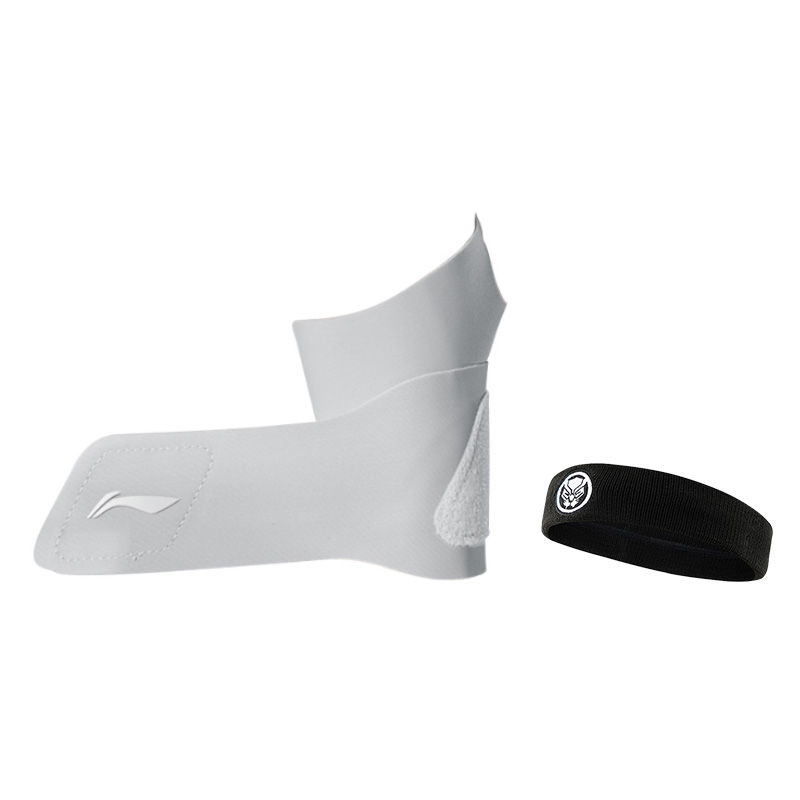 

LINING Теннисные бадминтонные фитнес-браслеты защитные компрессионные black унисекс