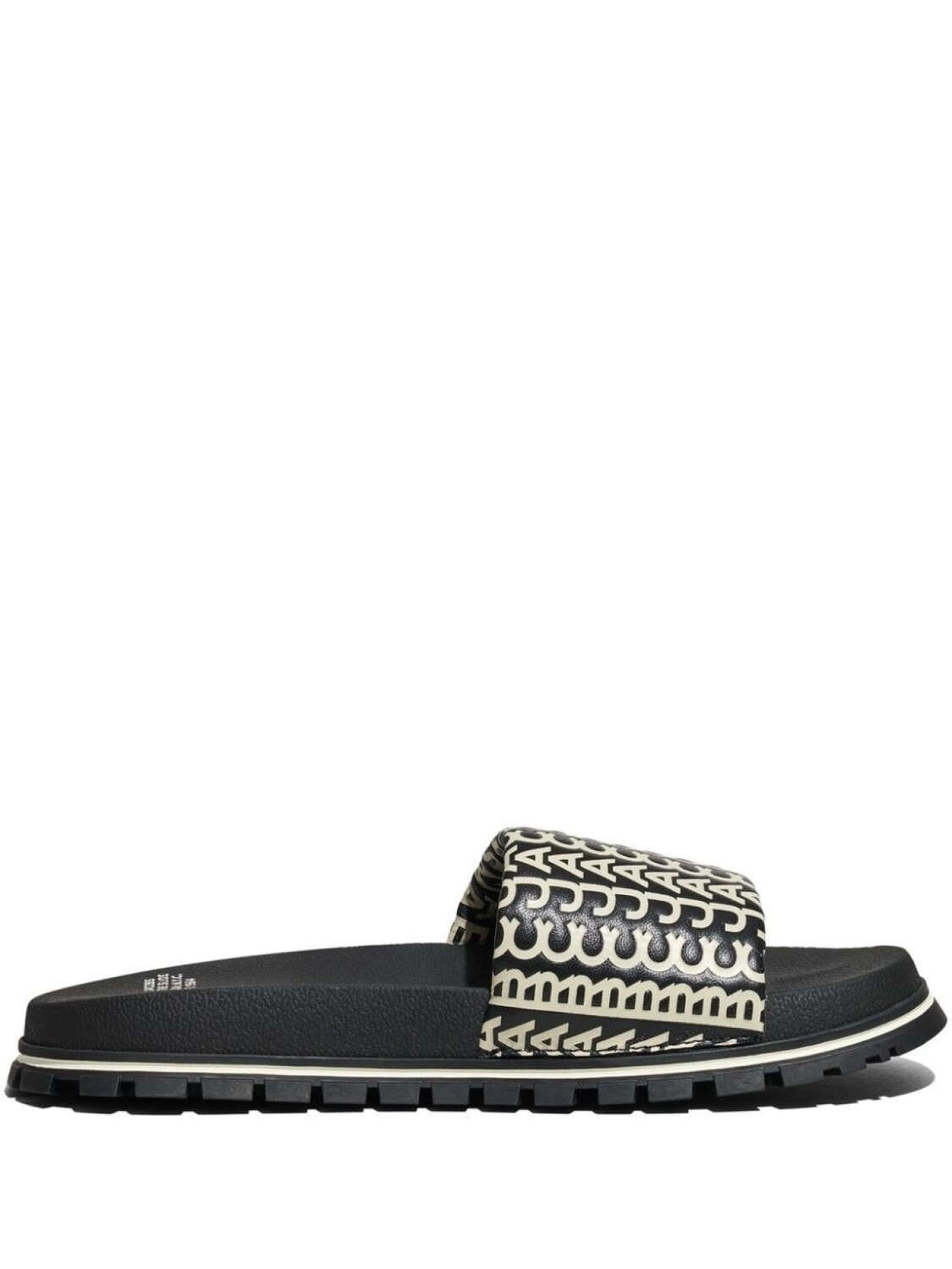 

Шлепанцы The Slide Monogram Marc Jacobs, черный