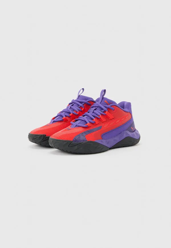 Баскетбольные кроссовки dagger 2 унисекс Puma, Team Violet/For All Time Red/Black — фото 2