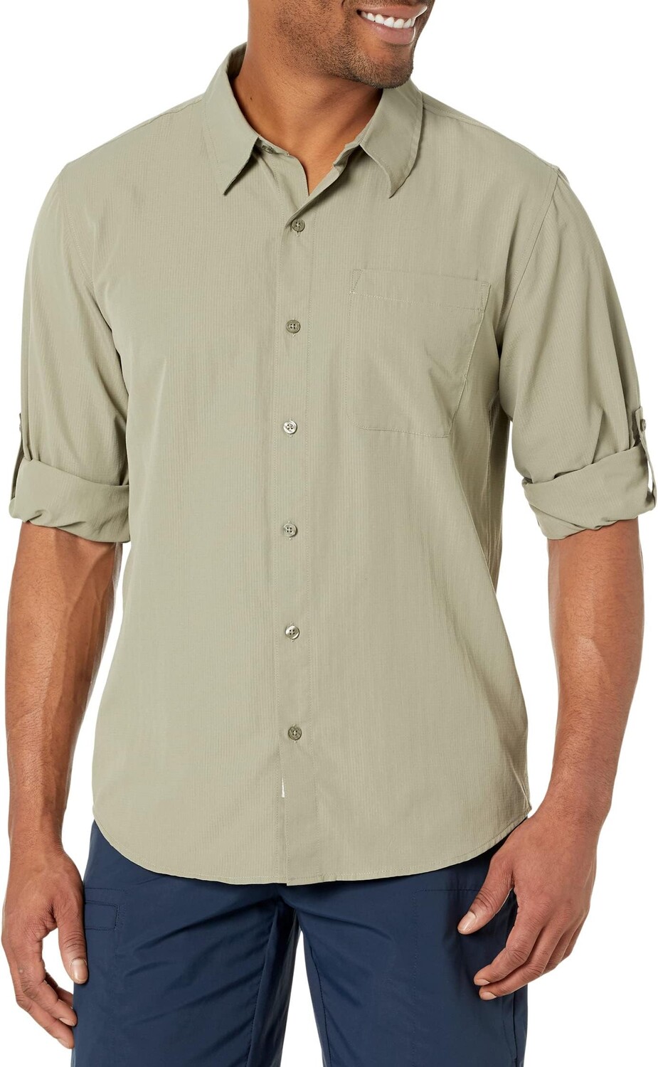 

Рубашка Aerobora Long Sleeve Marmot, цвет Vetiver