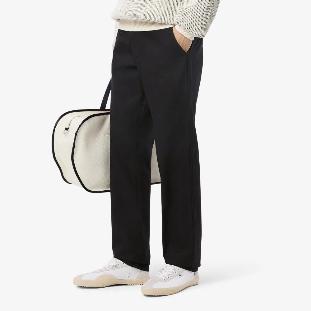 Мужские чиносы регулярного кроя чёрные от Lacoste — фото 2