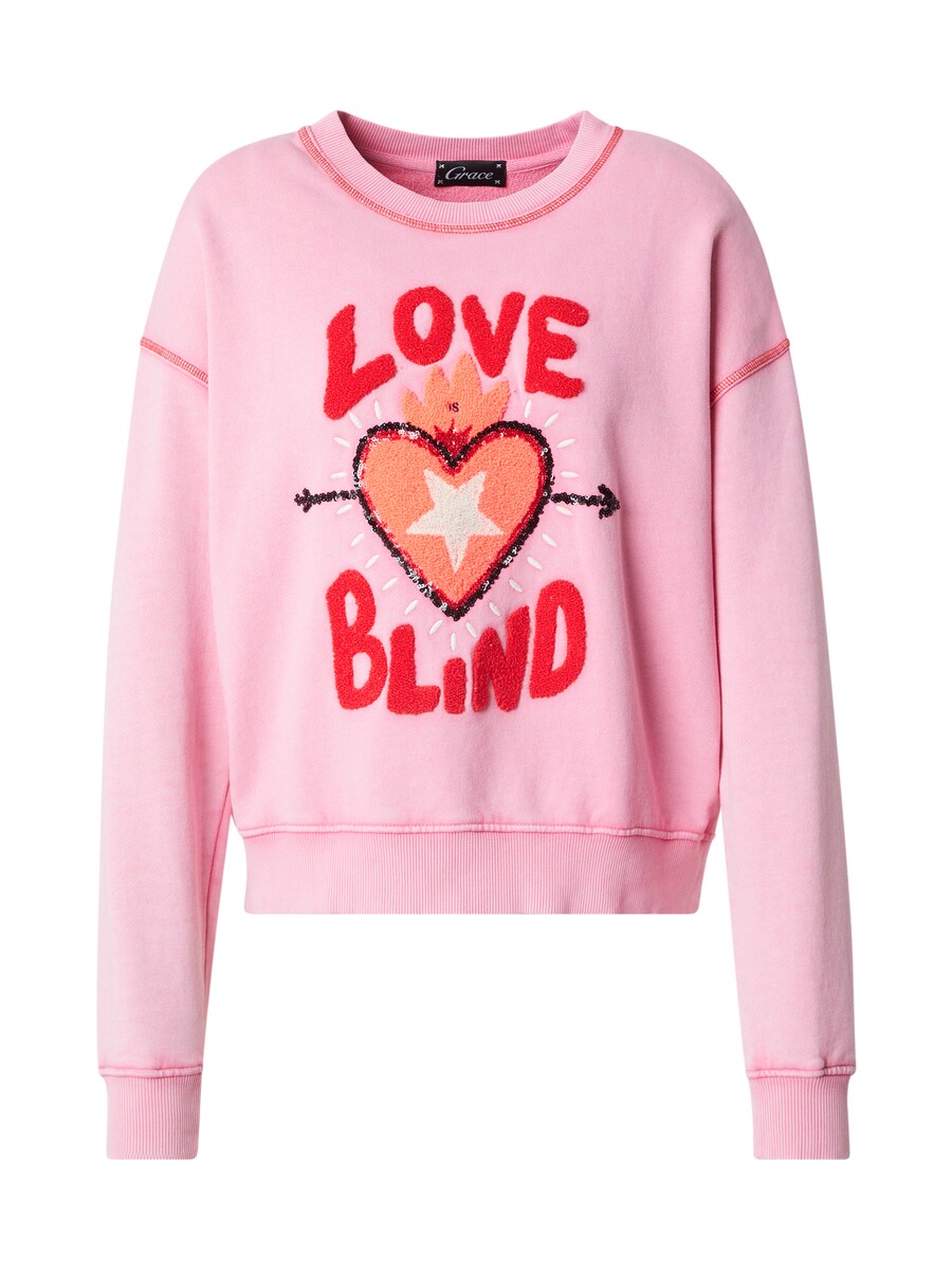 

Толстовка Grace LOVE IS BLIND, розовый