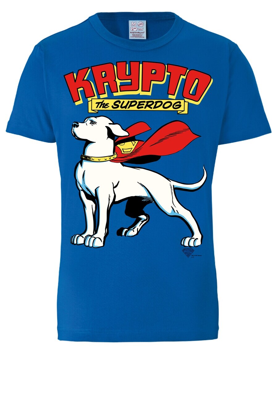 

Футболка LOGOSHIRT Shirt DC Comics – Krypto the Superdog, цвет blue/mixed colors