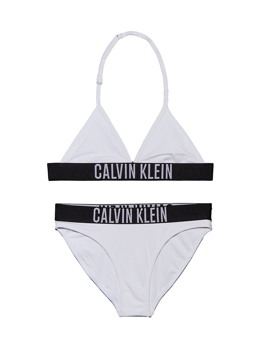 

Треугольное бикини Calvin Klein Swimwear Intense Power, белый
