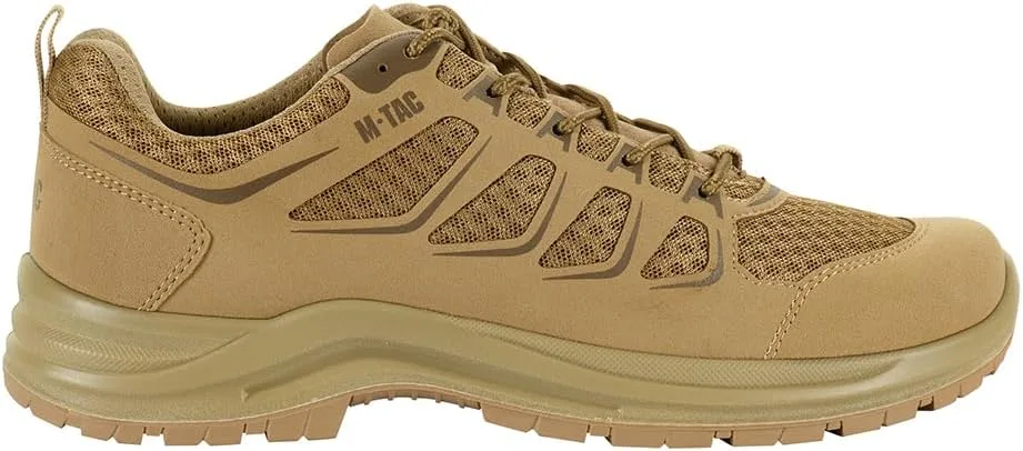 Тактические кроссовки M-Tac Trainers Tactical IVA Trainers Shoes Мужские тактические спортивные кроссовки армейского образца, цвет Coyote — фото 4