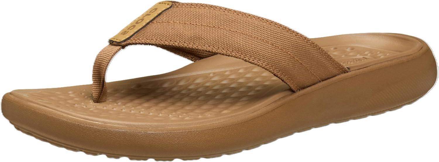 

Мужские вьетнамки Crocs Yukon Vista II LR, Hazelnut