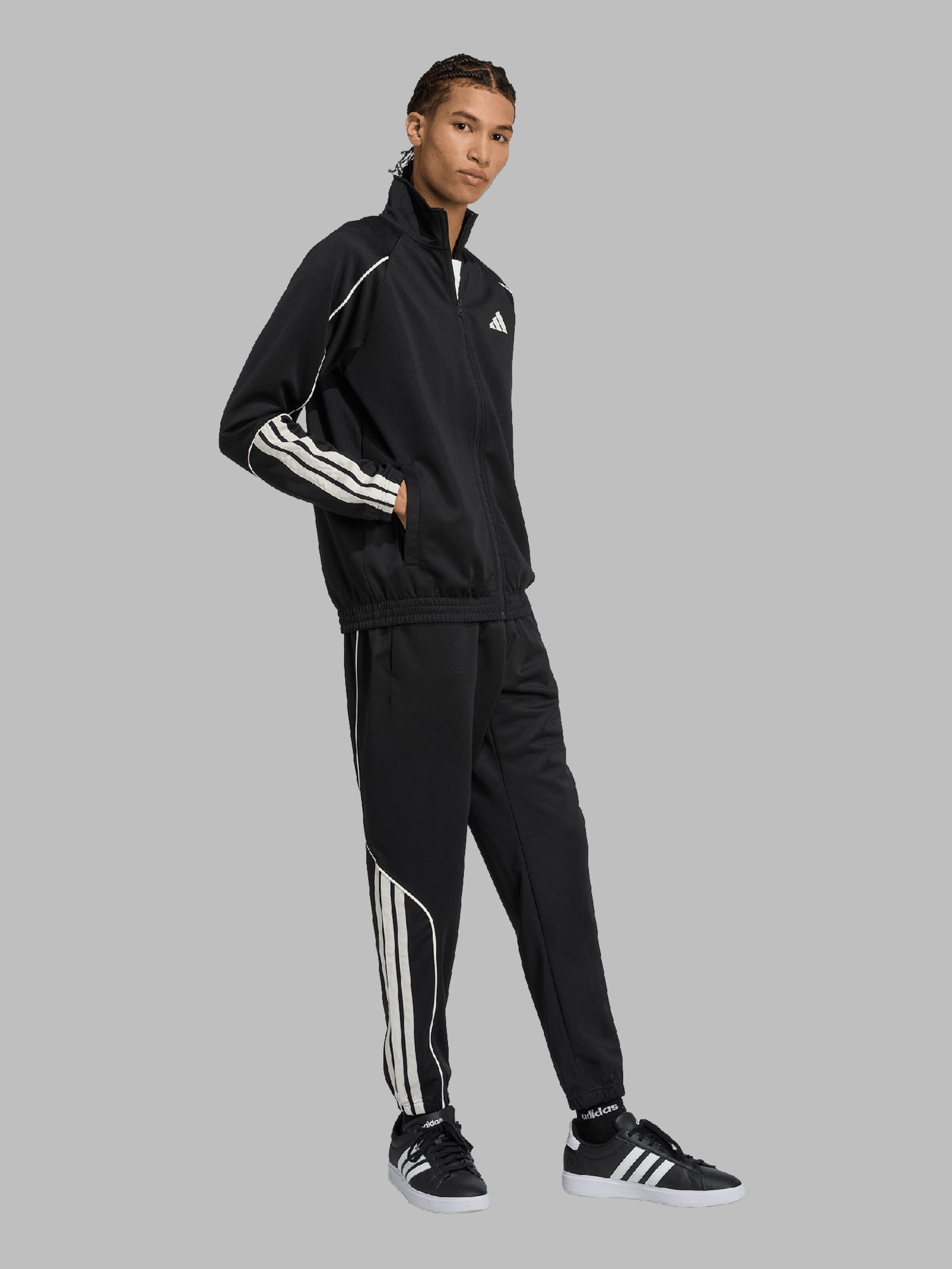 Adidas Sportswear Спортивный костюм 'STADIUM' в черном цвете — фото 3