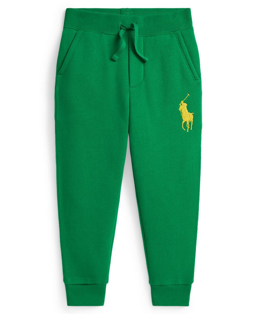 

Детские флисовые спортивные штаны Big Pony для мальчиков 2-7 лет Polo Ralph Lauren, Cruise Green