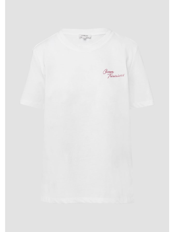 

Футболка в цвете 01D3_white s.Oliver, Белый, Футболка в цвете 01D3_white s.Oliver