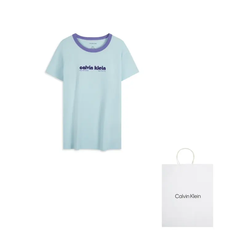 

Футболка женская Calvin Klein, Xe2-Teal