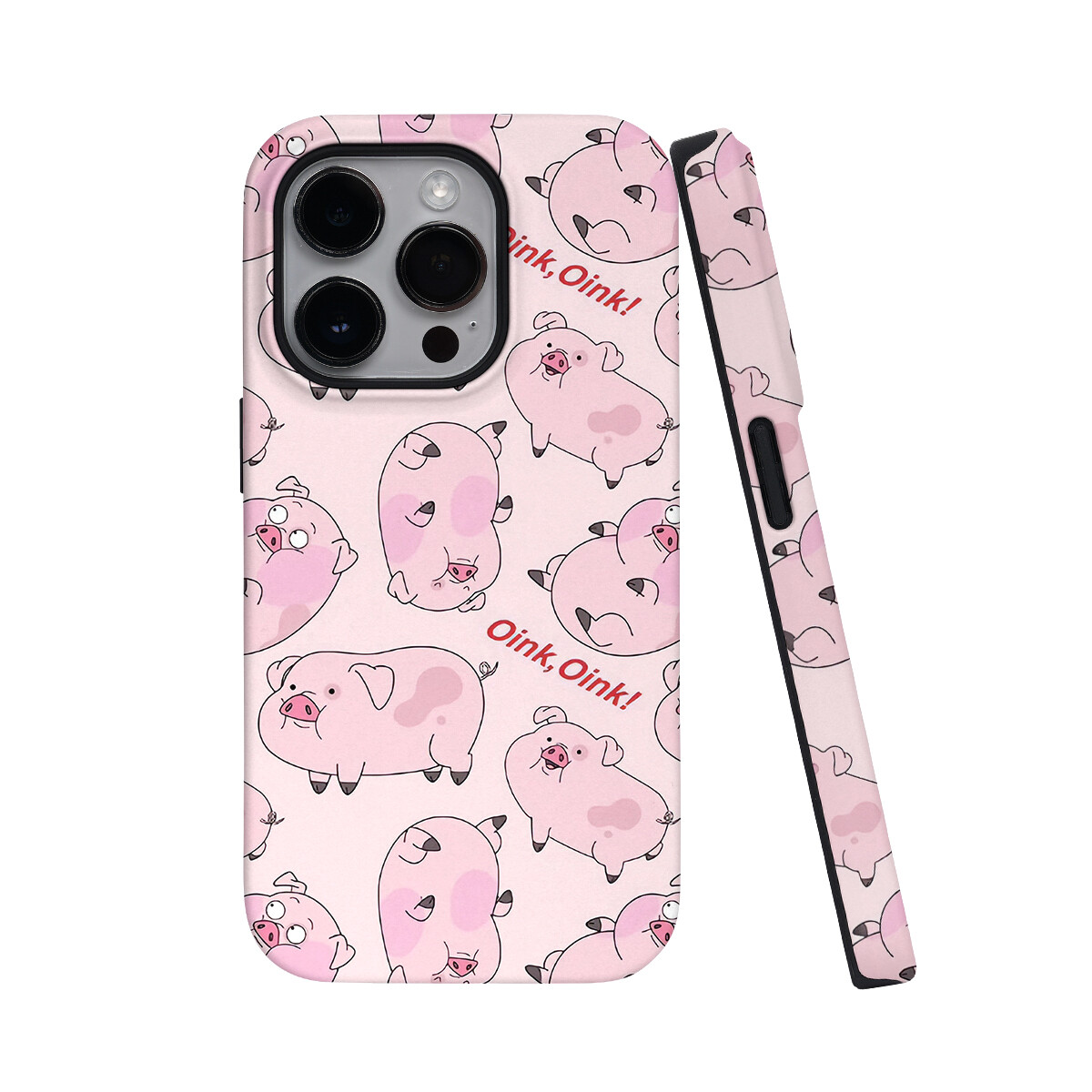 

Чехол для телефона Vicy, Full screen pig 2-in-1 anti-fall shell