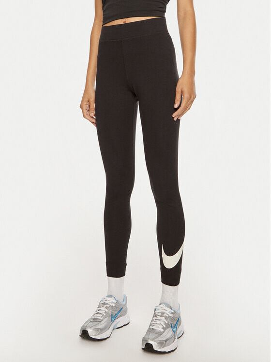 

Плотно облегающие леггинсы Nike, черный