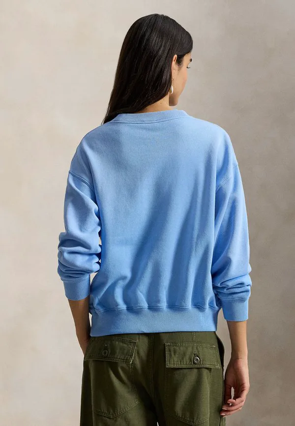 Свитшот Polo Ralph Lauren Lightweight Fleece, голубой — фото 4