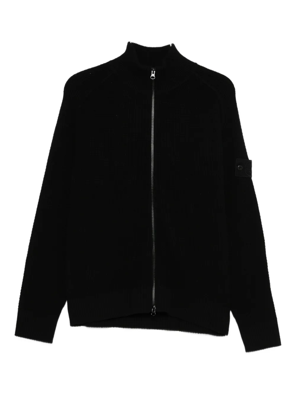 

Кардиган на молнии с нашивкой-компасом Stone Island, черный