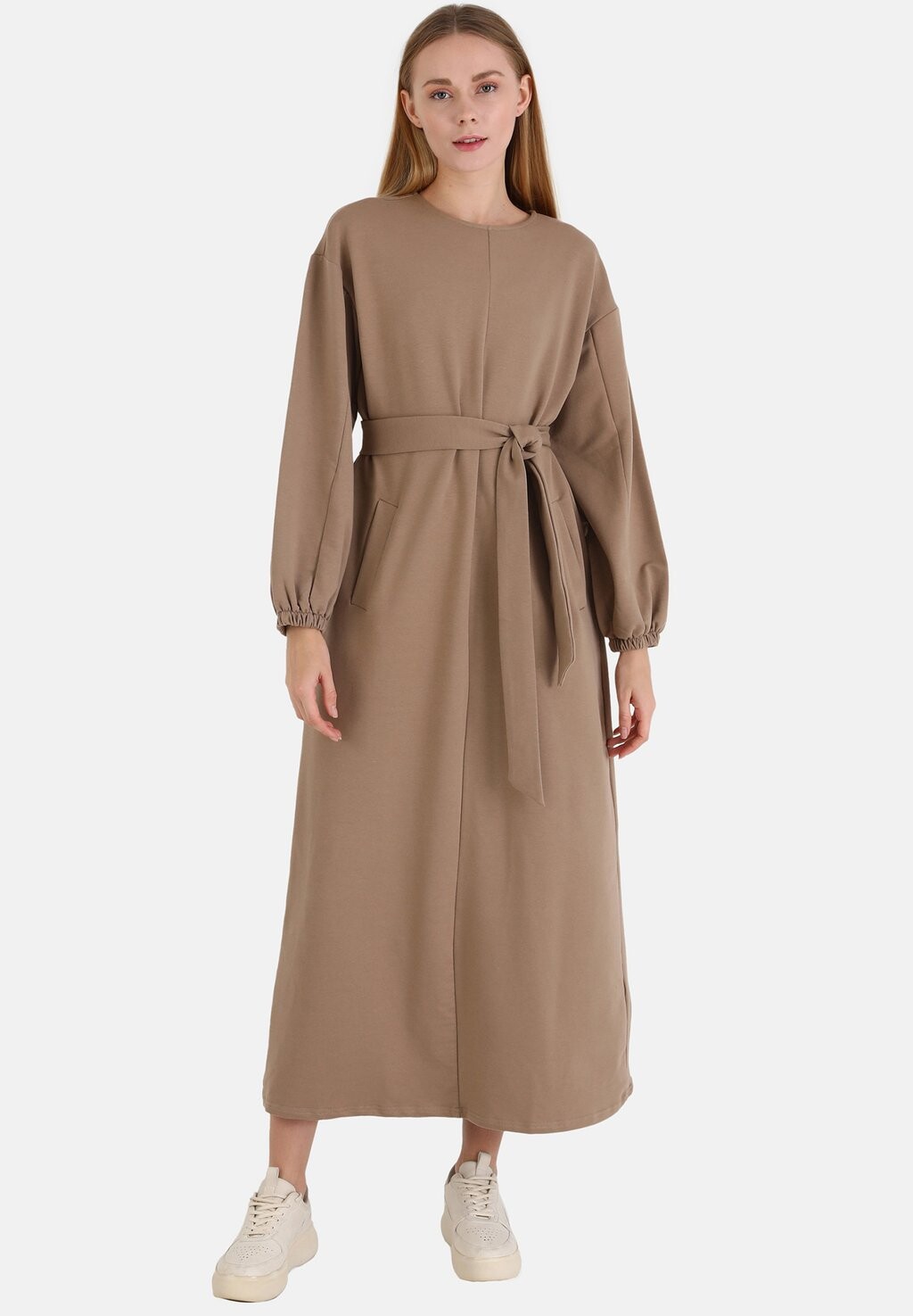 

Платье легкое MODEST BENIN Modanisa, серый